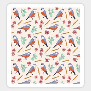 Marsh Seedeater Bird Sticker